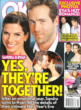 Illustration for article titled This Week In Tabloids: Ryan & Sandra Are A Perfect Fit